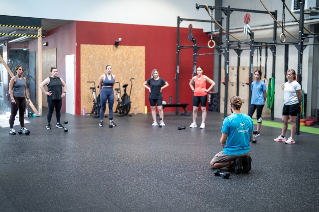 CrossFit session at Bear Crawl